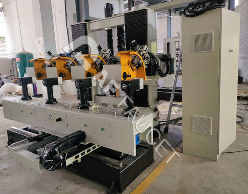 RTAF-AP04-CNC স্বয়ংক্রিয় ধাতু পলিশিং মেশিন, 4 স্টেশন mop চাকা পলিশিং মেশিন, দরজা হ্যান্ডেল পলিশিং মেশিন